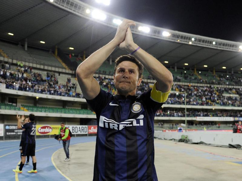 Javier Zanetti genießt nach fast 20 Jahren Legendenstatus bei Inter