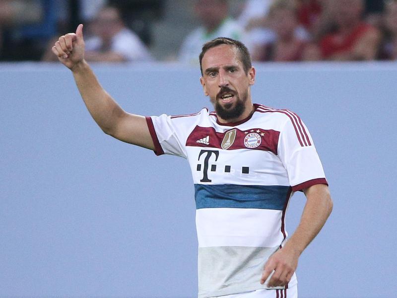 Franck Ribéry hinterließ einen starken Eindruck. Foto: Axel Heimken