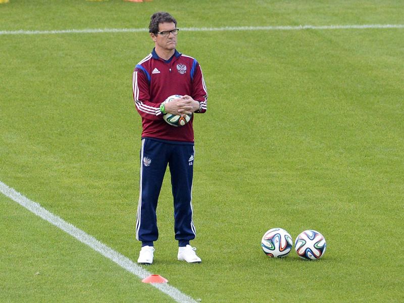 Fabio Capello bleibt dem Vernehmen nach Nationaltrainer der russischen Fußball-Nationalmannschaft. Foto: CJ Gunther