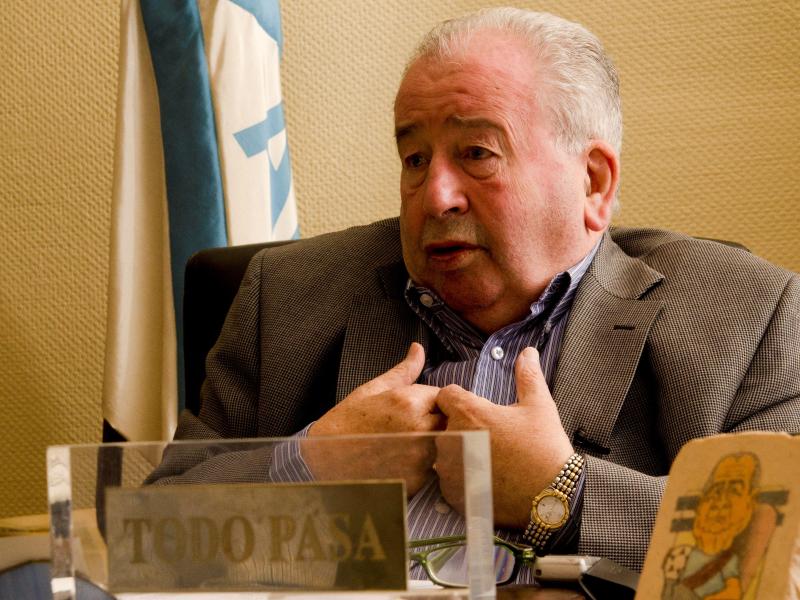 Julio Humberto Grondona war Präsident des argentinischen Fußballverbandes und Mitglied der FIFA-Exekutive