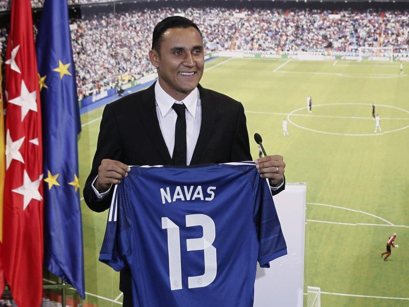 Keylor Navas hat sein Real-Trikot Keylor Navas hat sein Real-Trikot