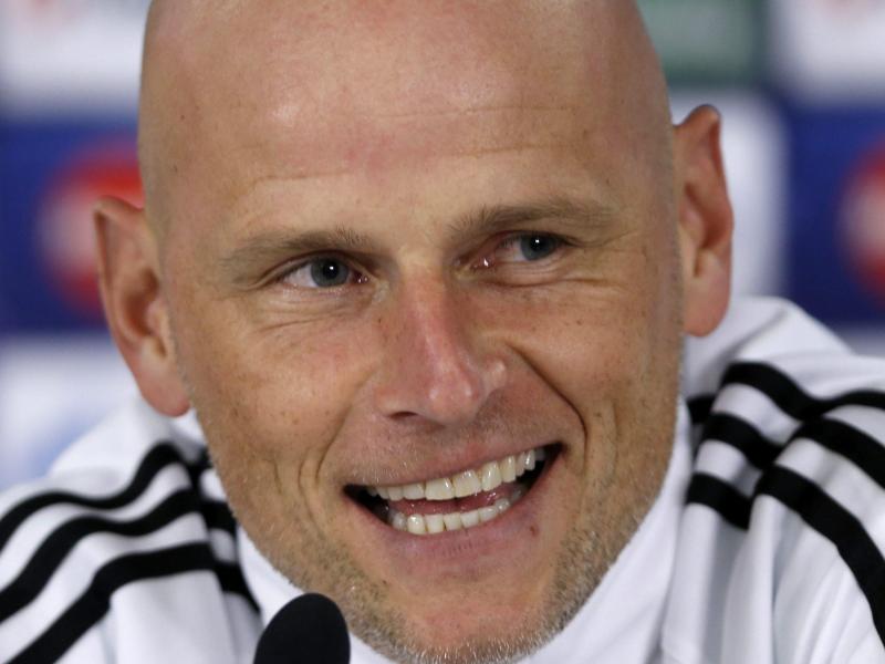 Kopenhagens Trainer Stale Solbakken hat Respekt vor Bayer Leverkusen