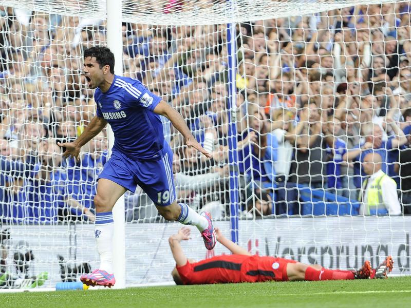Diego Costa erzielte das 1:0 für den FC Chelsea