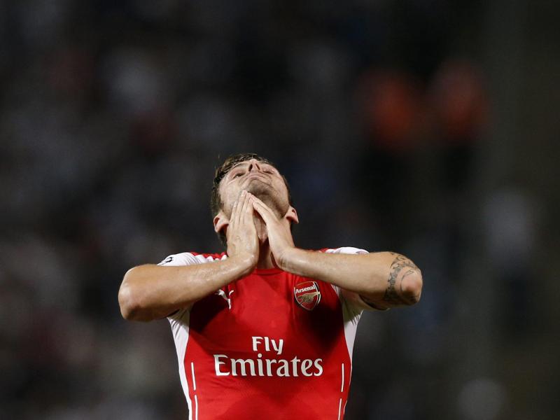 Arsenals Olivier Giroud fällt bis mindestens Dezember aus