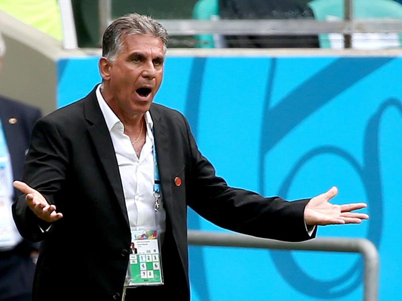 Die Zukunft von Carlos Queiroz als iranischer Fußball-Nationaltrainer ist weiterhin ungewiss. Foto: Ali Haider