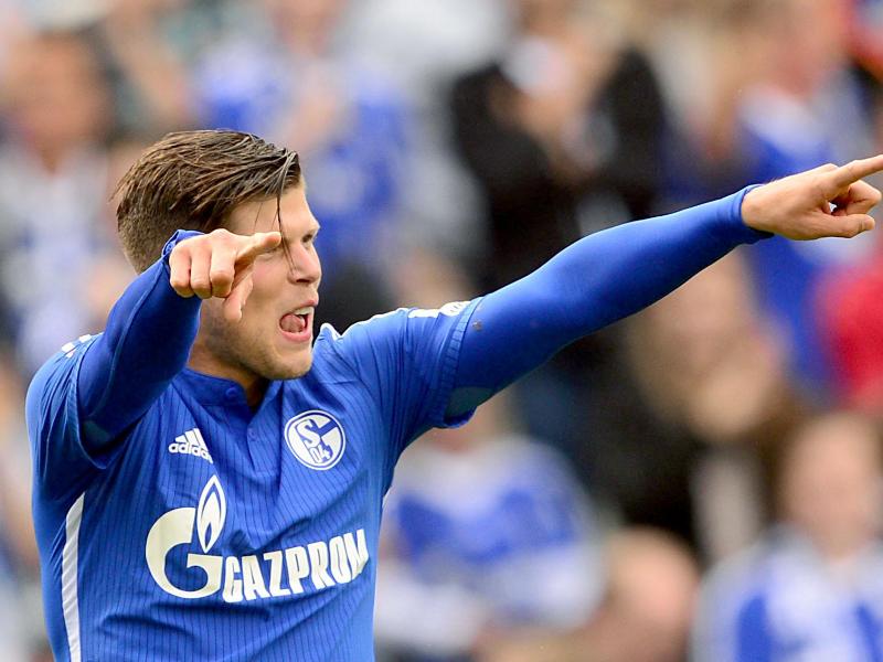 Klaas-Jan Huntelaar hat wieder bei Schalke mit der Mannschaft trainiert