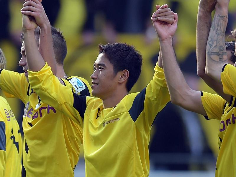 Bei seiner Rückkehr auf den Platz stand Shinji Kagawa in Dortmund im Mittelpunkt