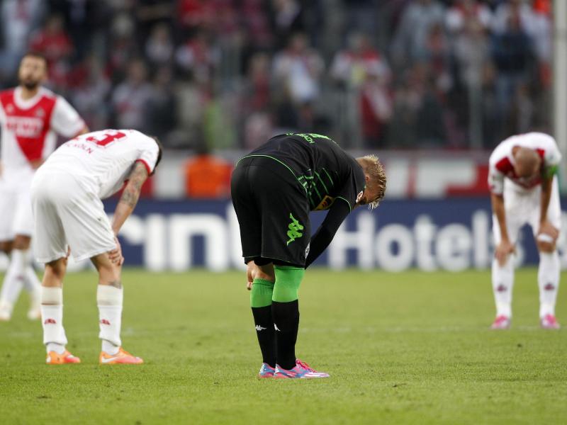 Kaputt, aber keine Tore: der 1. FC Köln und Borussia Mönchengladbach trennten sich 0:0