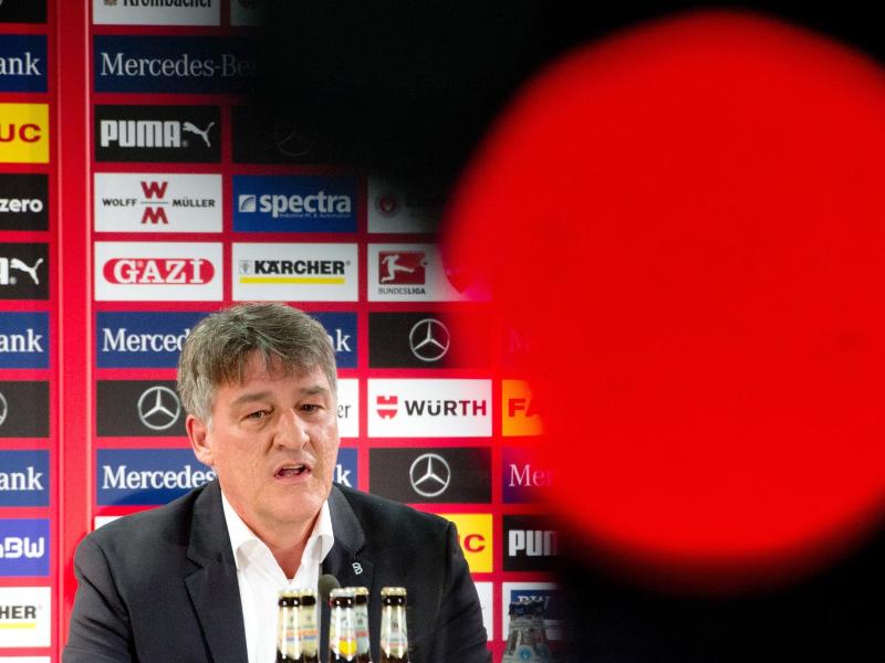VfB-Präsident Bernd Wahler droht dem Maulwurf mit Konsequenzen