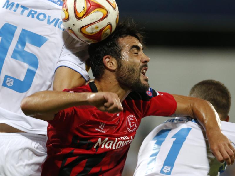 Der FC Sevilla und NK Rijeka trennten sich 2:2. Foto: Antonio Bat
