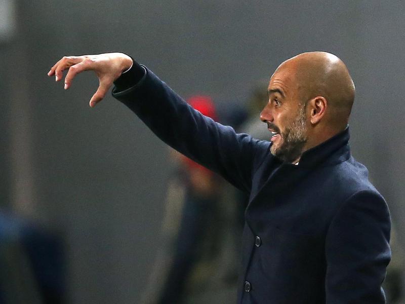 Pep Guardiola hat Borussia Dortmund auch weiterhin auf der Rechnung