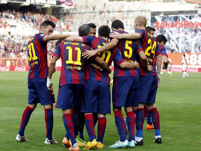 Für Barca waren die Superstars Lionel Messi und Neymar erfolgreich. Foto: Fernando Alvarado