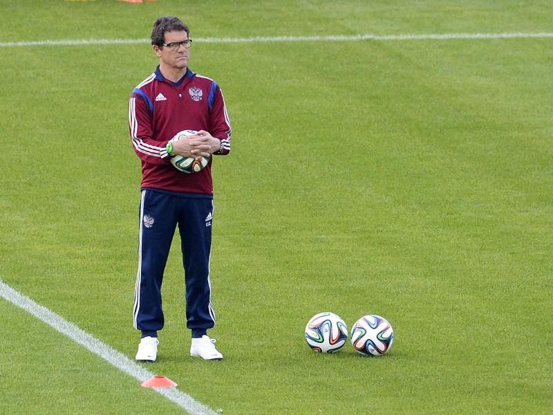 Russlands-Trainer Fabio Capello wartet noch auf Teile seines Gehalts
