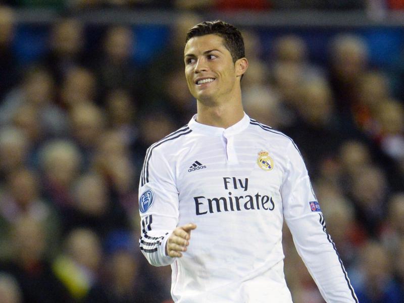 Cristiano Ronaldo schoss in Liverpool das erste Tor für Real. Foto: Andy Rain