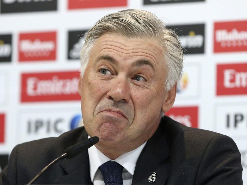 Real-Trainer Carlo Ancelotti nahm seine Kritik an FIFA-Boss Blatter zurück