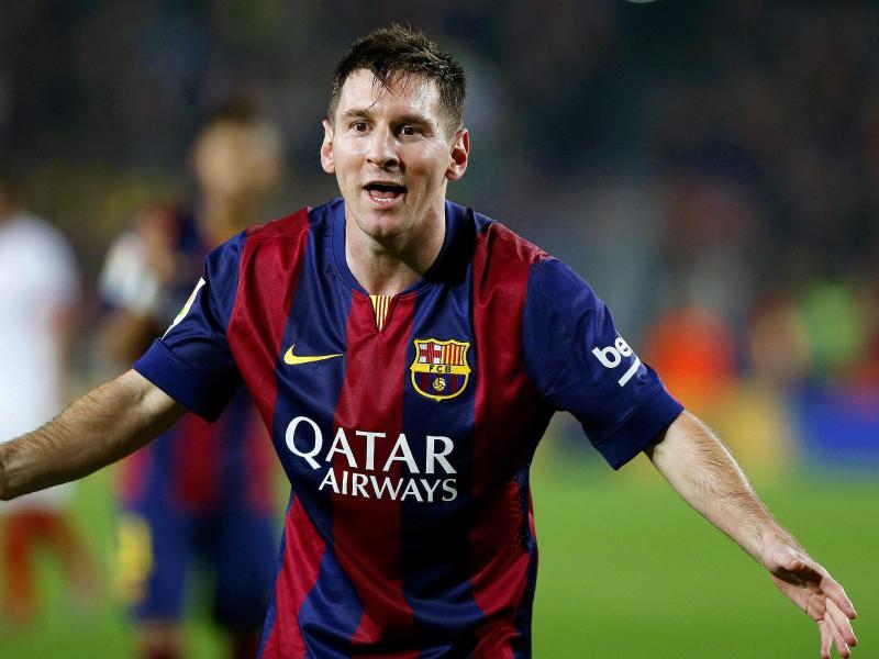 Barcelonas Star Lionel Messi ist jetzt auch Rekordhalter in der Champions League