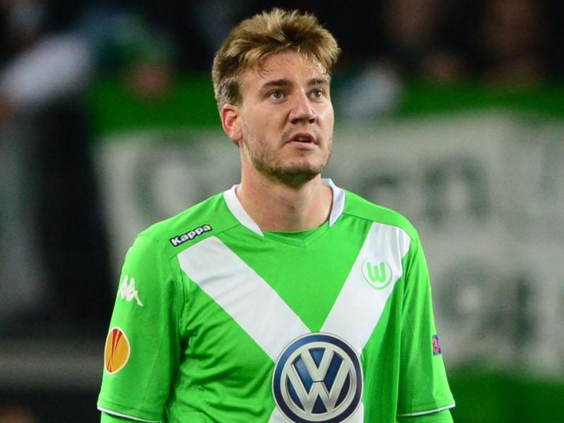 Wolfsburgs Nicklas Bendtner konnte auch gegen Everton keine Akzente setzen