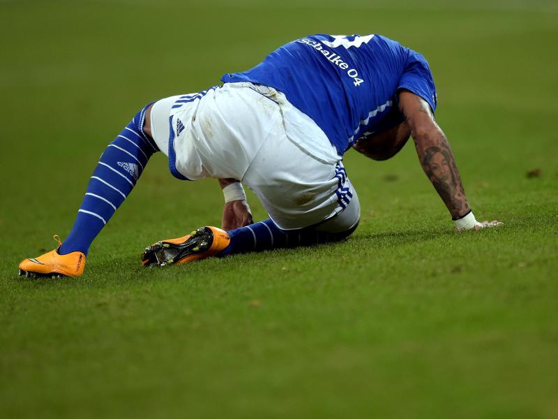 Schalkes Kevin-Prince Boateng hat Probleme mit dem rechten Knöchel