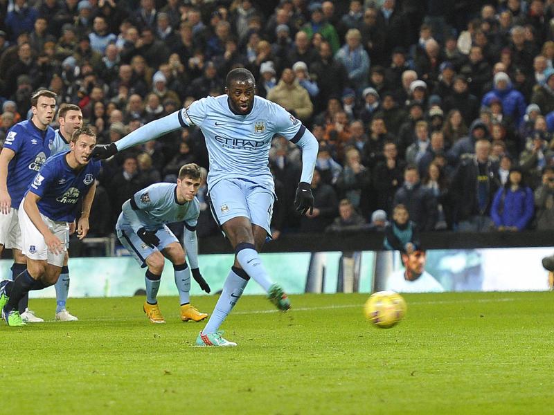 Yaya Touré erzielte den Siegtreffer für Manchester City.