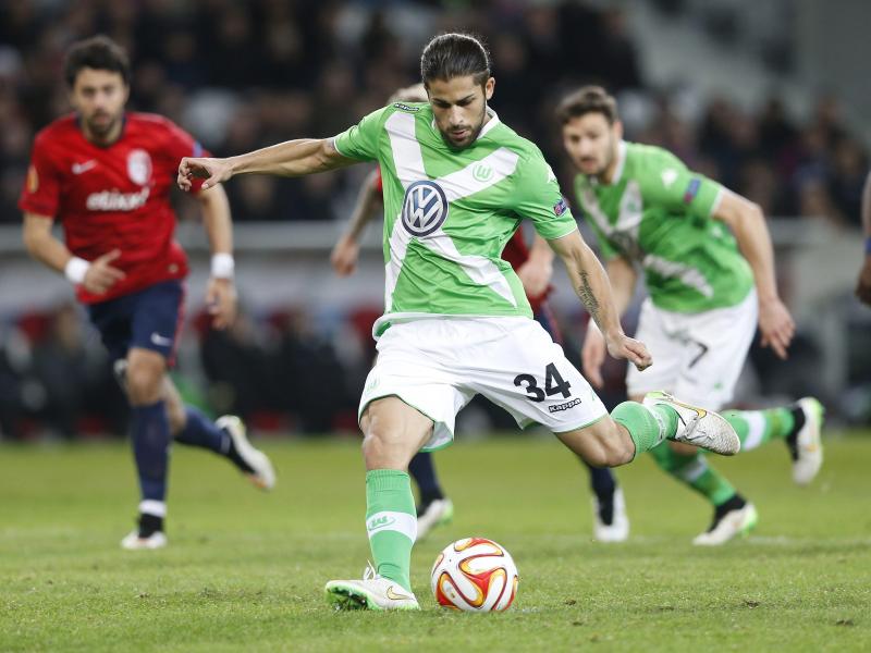 Ricardo Rodriguez steuerte zwei Tore zum 3:0-Sieg des VfL Wolfburg bei