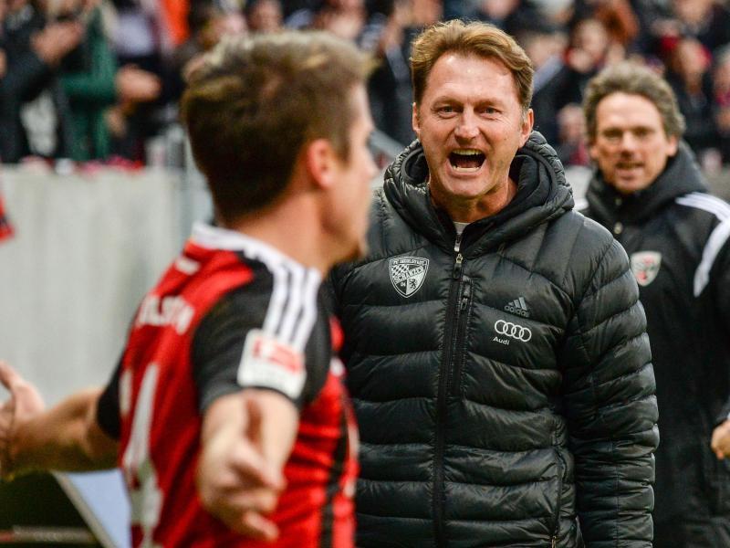 Ingolstadts Trainer Ralph Hasenhüttl erwartet mit seinem Team den Tabellenletzten aus Hamburg