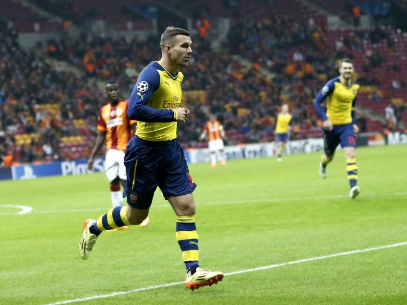 Lukas Podolski lockt die Seria A