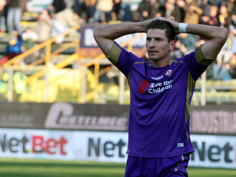 Mario Gomez hatte gegen den FC Parma einen Elfmeter verschossen