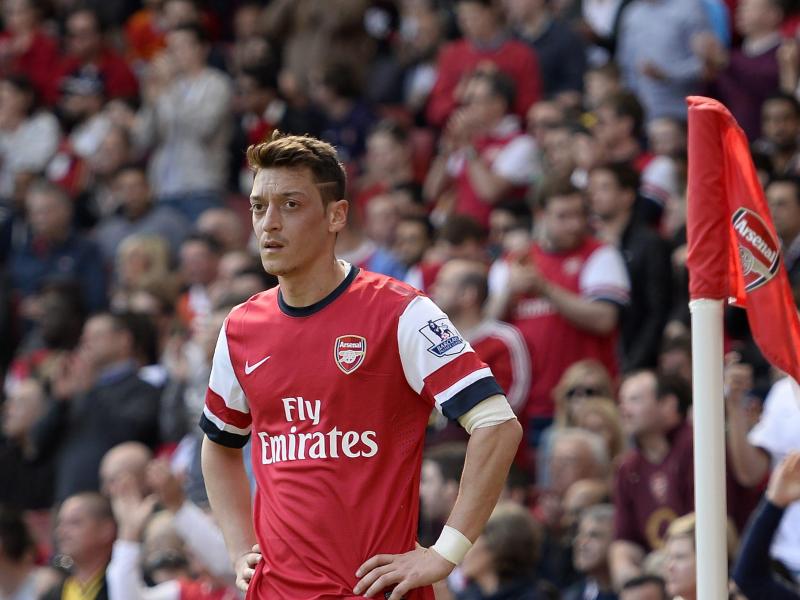 Mesut Özil hat beim FC Arsenal sein Comeback gefeiert. Foto: Facundo Arrizabalaga Mesut Özil hat beim FC Arsenal sein Comeback gefeiert. Foto: Facundo Arrizabalaga