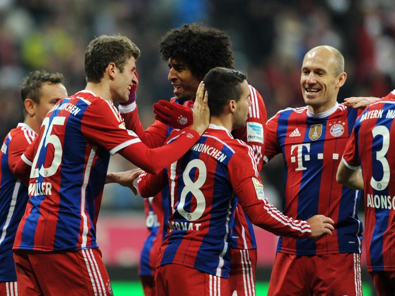 Die Bayern haben noch die Chance auf das Triple. Foto: Tobias Hase
