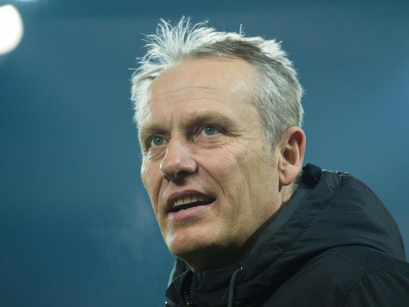 Trainer Christian Streich muss sich um den Klassenverbleib des SC Freiburg sorgen