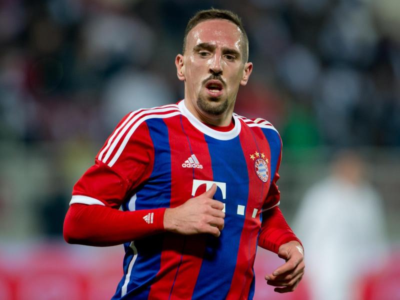 Franck Ribéry ist wieder im Training des FCB Franck Ribéry ist wieder im Training des FCB