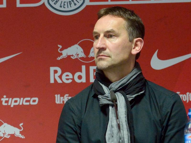 Von Achim Beierlorzer wird erwartet die Partie von RB Leipzig gegen den FSV Frankfurt nicht zu verlieren