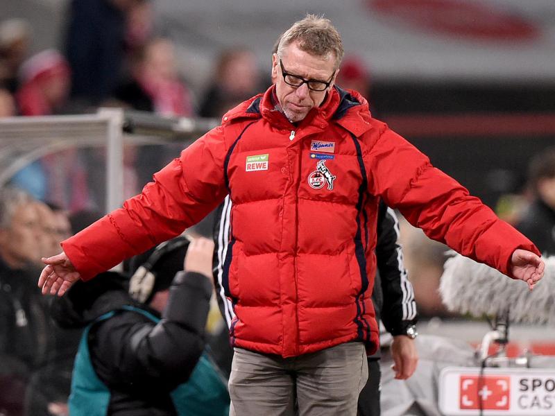 Kölns Trainer Peter Stöger graut es schon vor dem Spiel beim FC Bayern
