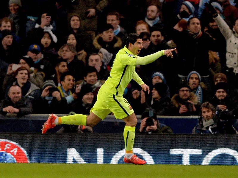 Luis Suárez glänzte gegen Manchester City mit einem Doppelpack