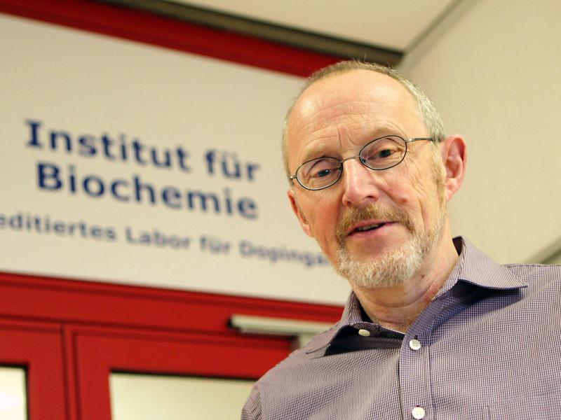 Professor Wilhelm Schänzer ist der Leiter des Instituts für Biochemie in Köln