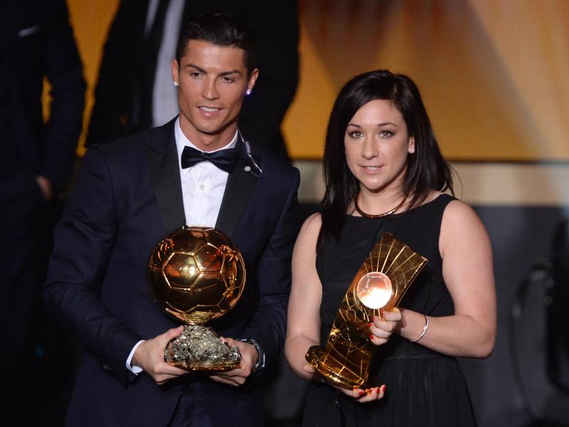 Erst im Januar wurde Weltfußballerin Nadine Kessler mit Cristiano Ronaldo zusammen ausgezeichnet