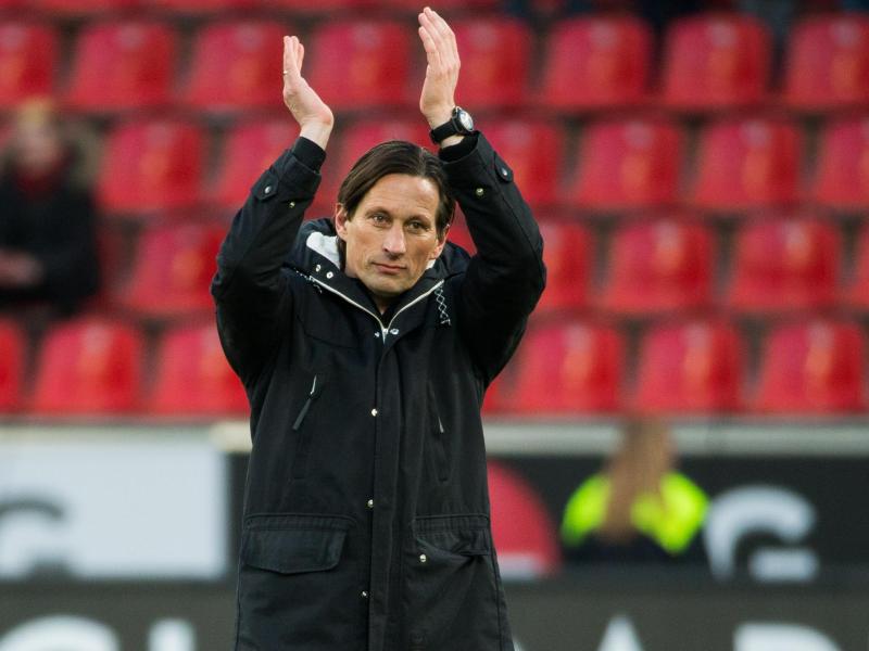 Leverkusens Trainer Roger Schmidt will den nächsten Sieg