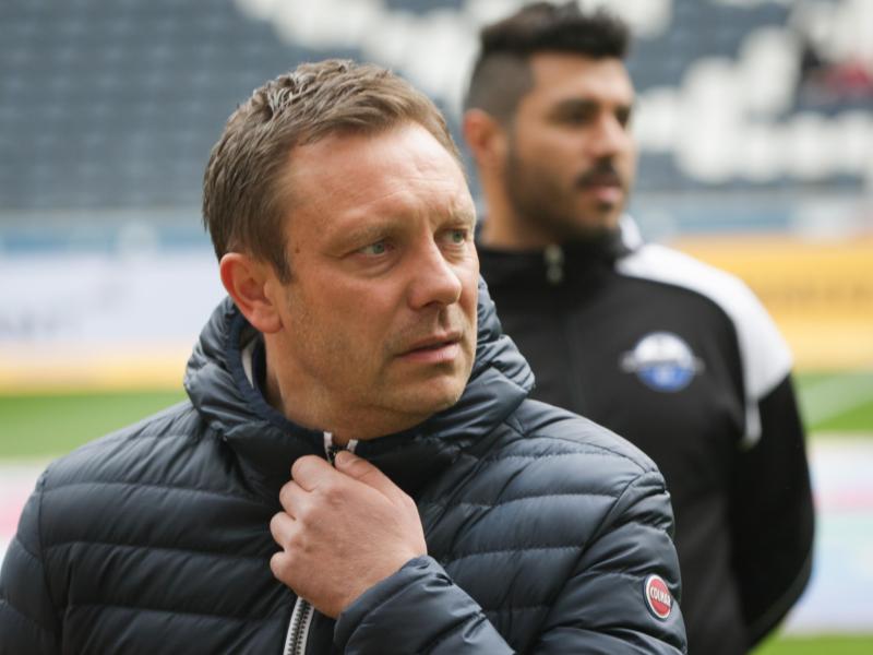 André Breitenreiter ist von seiner Mannschaft enttäuscht André Breitenreiter ist von seiner Mannschaft enttäuscht