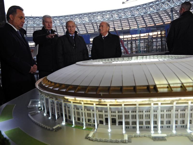 Das WM-Finale 2018 wird im Moskauer Luzhniki-Stadion ausgetragen