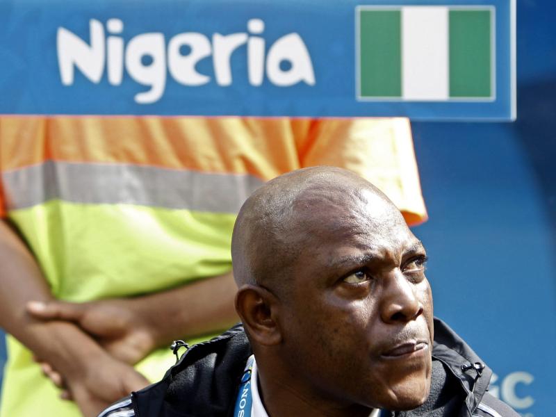 Stephen Keshi trainiert die Nationalmannschaft Nigerias