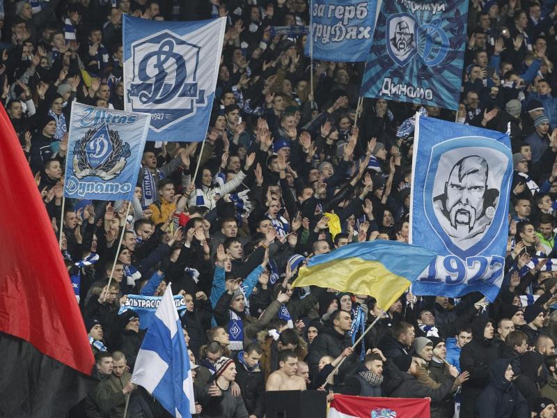 Die Fans von Dinamo Kiev sorgten gegen Everton und Guingamp für Ärger