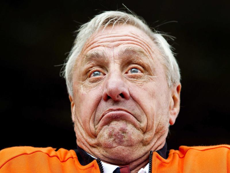Johan Cruyff ist bitter enttäuscht von der Elftal