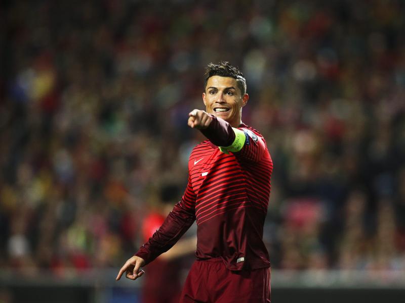 Cristiano Ronaldo ist derzeit mit Portugal erfolgreich
