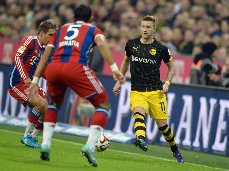 Marco Reus trifft mit Dortmund auf die übermächtigen Bayern