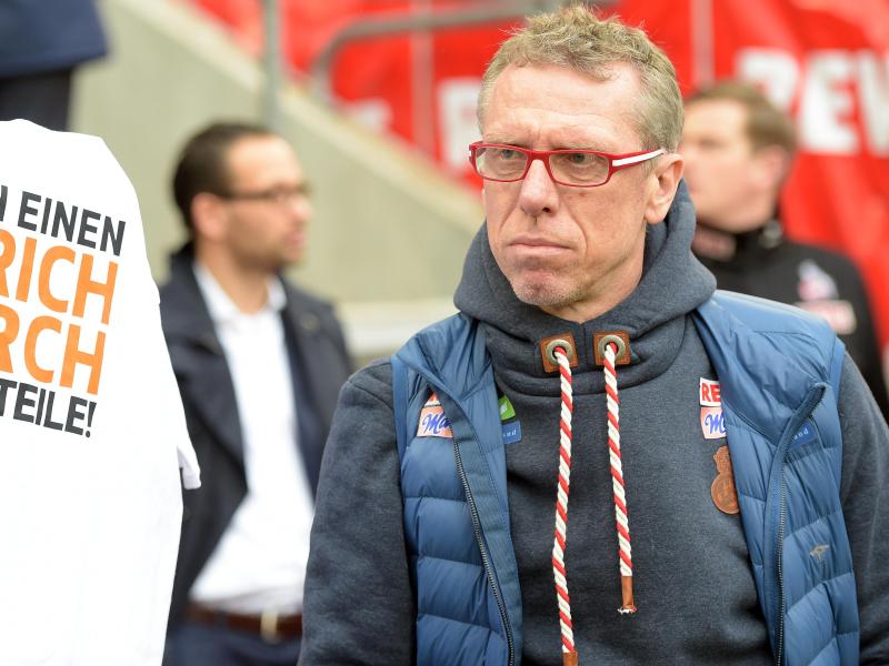 Trainer Peter Stöger will wechselwillige Spieler gehen lassen