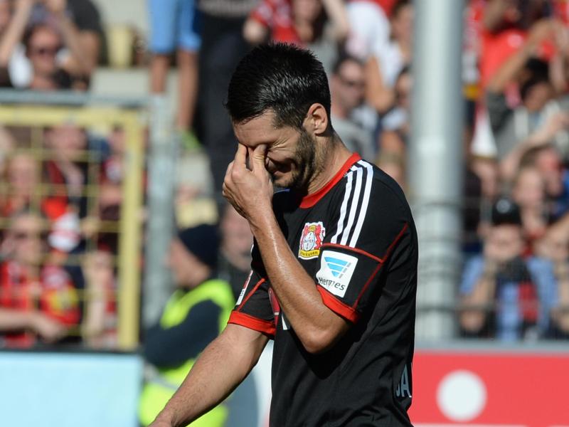 Leverkusens Emir Spahić war an einer handfesten Auseinandersetzung beteiligt