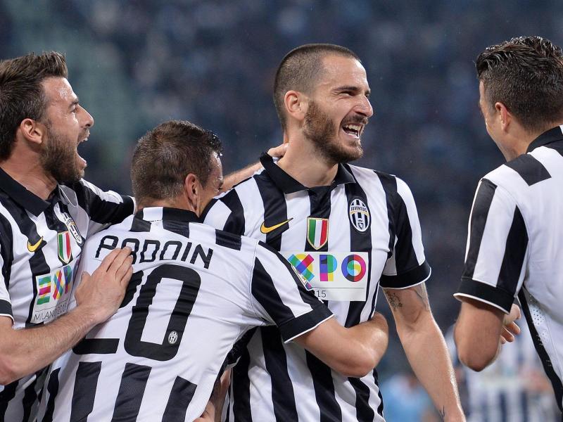 Die Spieler von Juventus Turin träumen vom Finale in Berlin