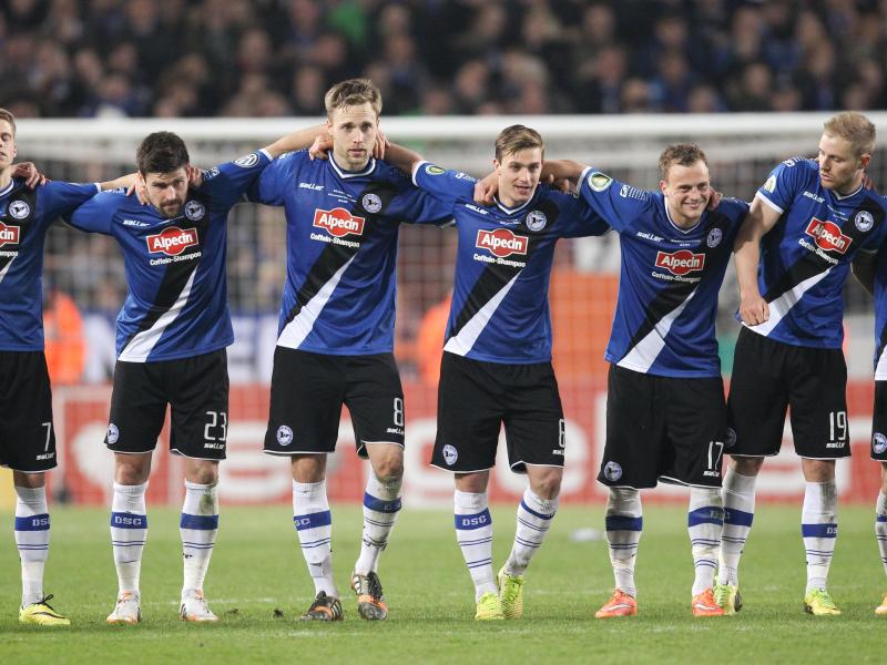 Arminia Bielefeld könnte als erst vierter Drittligist in das Endspiel des DFB-Pokals einziehen