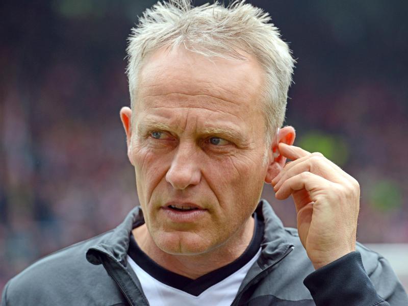 SC-Trainer Christian Streich war stolz auf seine Freiburger Spieler