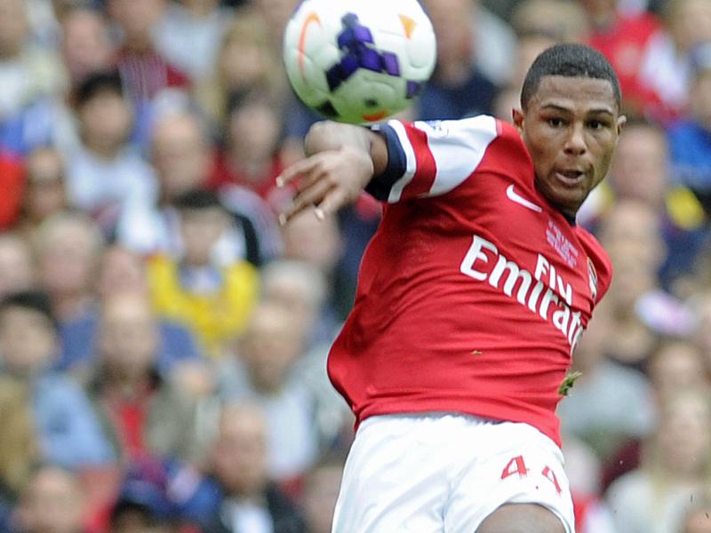 Arsenals Serge Gnabry in Aktion